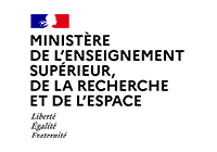 Logo du Ministère de l'Enseignement supérieur, de la recherche et de l'espace