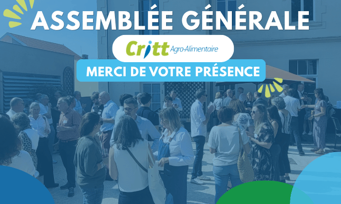 Assemblée générale du CRITT Agro-Alimentaire du 25/09/26