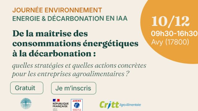 Journée technique environnement énergie et décarbonation - jeudi 10 décembre 2026 à Avy
